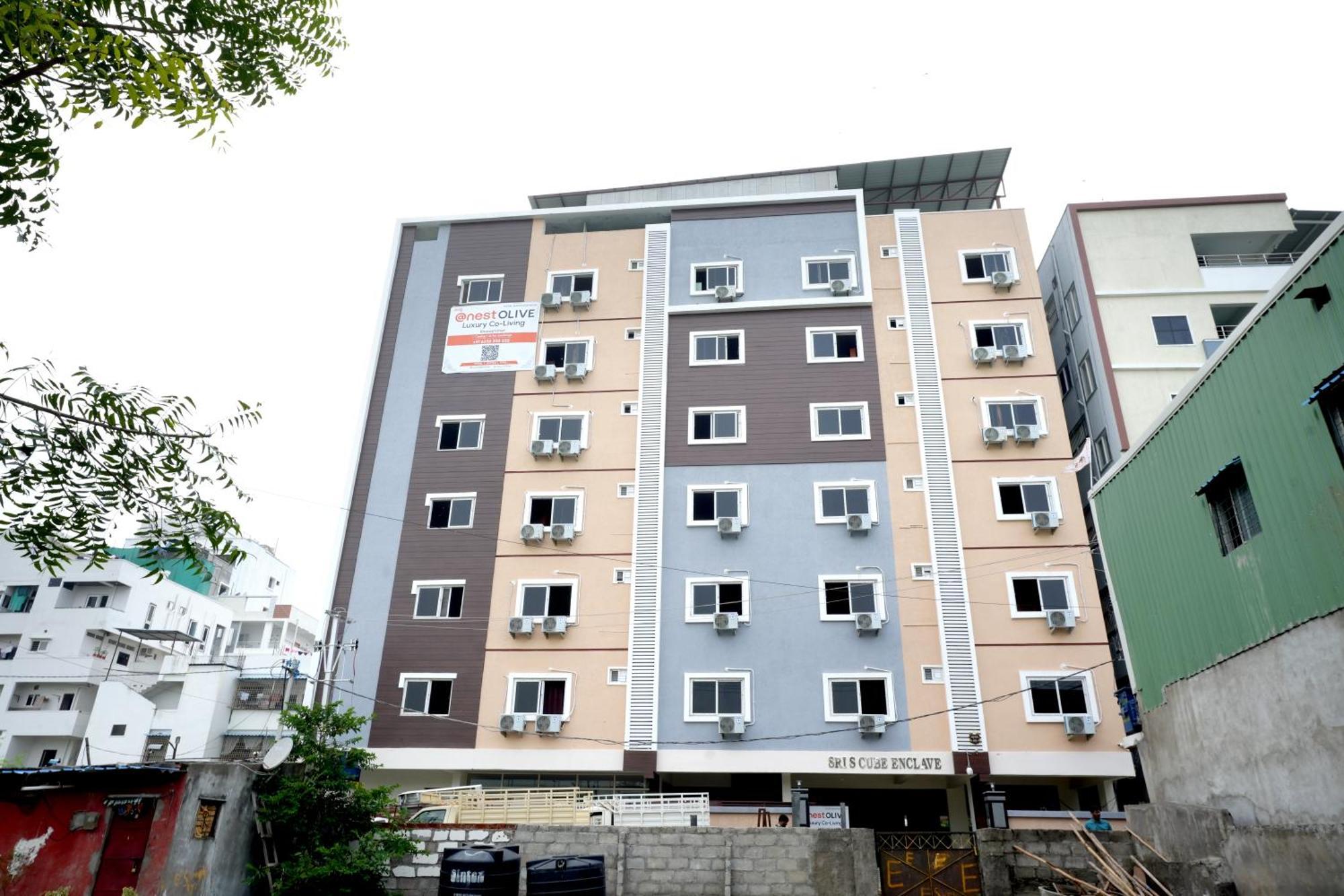 Olive-2 Coliving Pg Vandrerhjem Hyderabad Eksteriør bilde